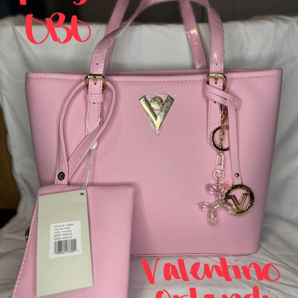 Valentino Orlandi pink purse NWT MSRP $200